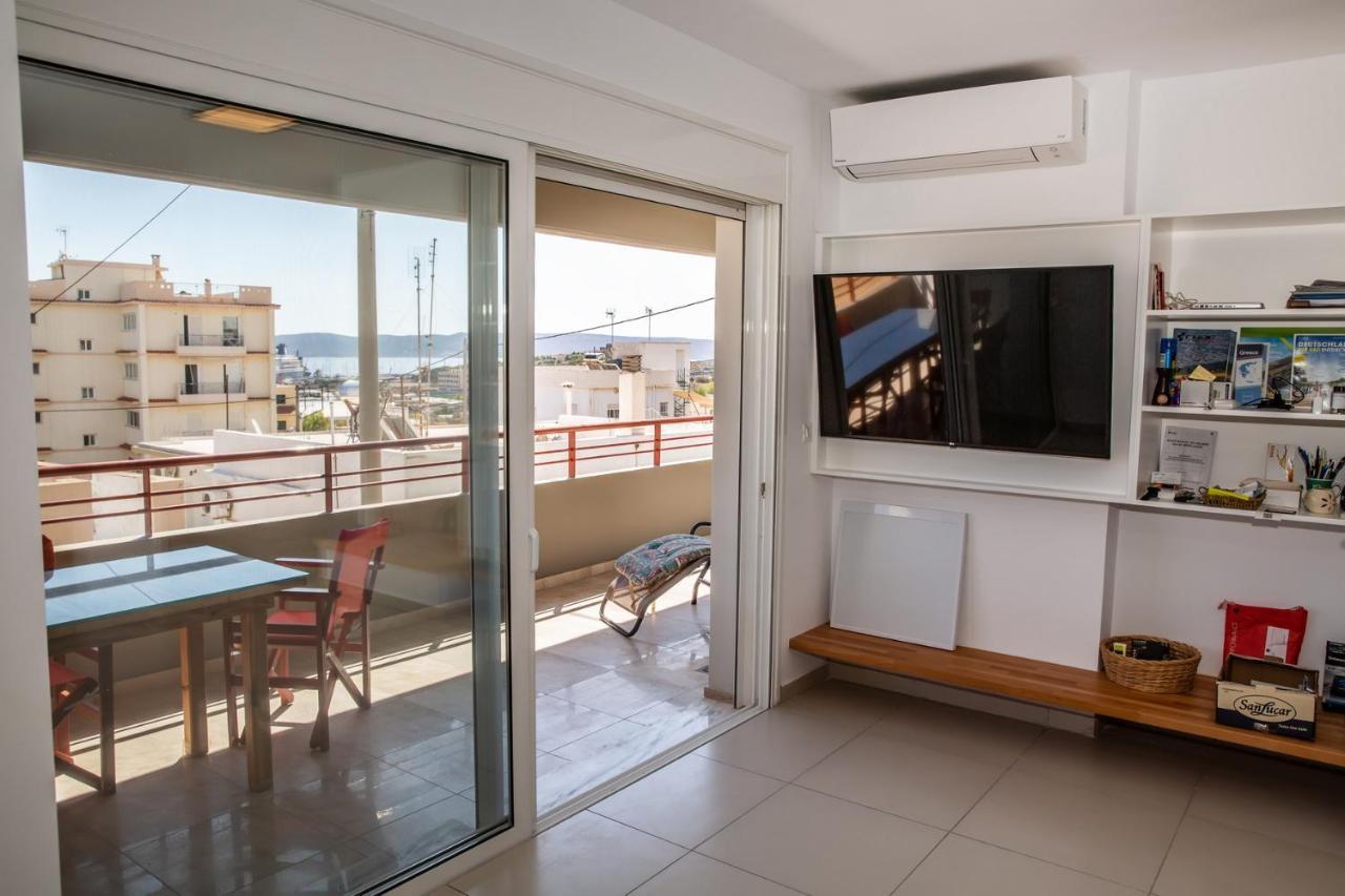 5 Sterne Apollo City Apartment Lávrion エクステリア 写真